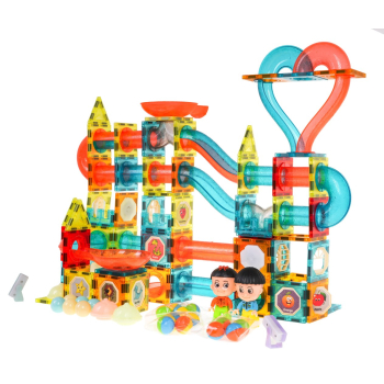 Klocki Magnetyczne Zestaw 202 elementów